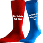 Blauwe Sokken Laten Bedrukken