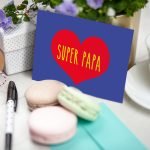 Super Papa Ansichtkaart