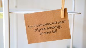 Een Kraamcadeau Met Naam